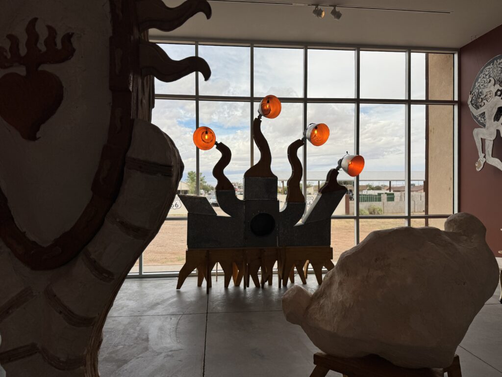 Katzenjammer sculpture inside the WSA gallery